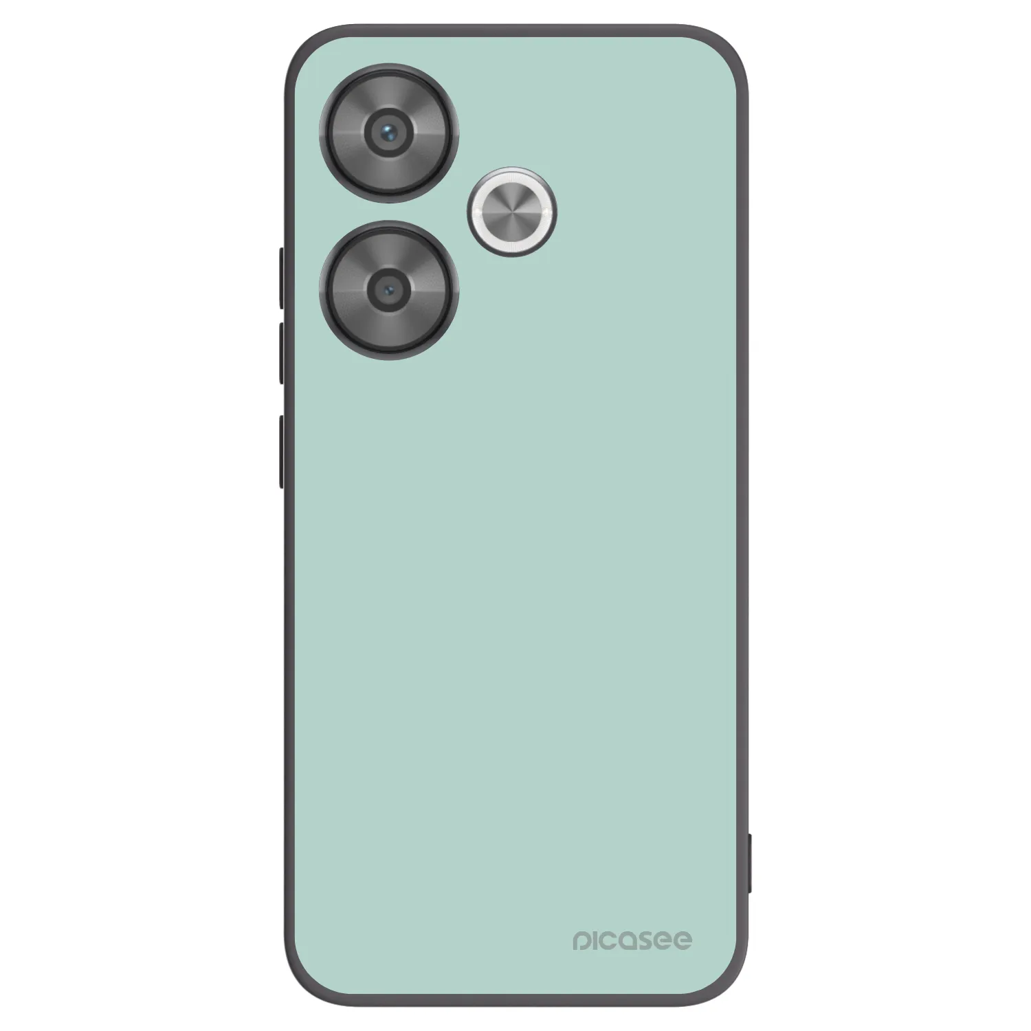 Picasee fekete szilikon tok az alábbi mobiltelefonokra Xiaomi Poco F6 - Pastel Charm