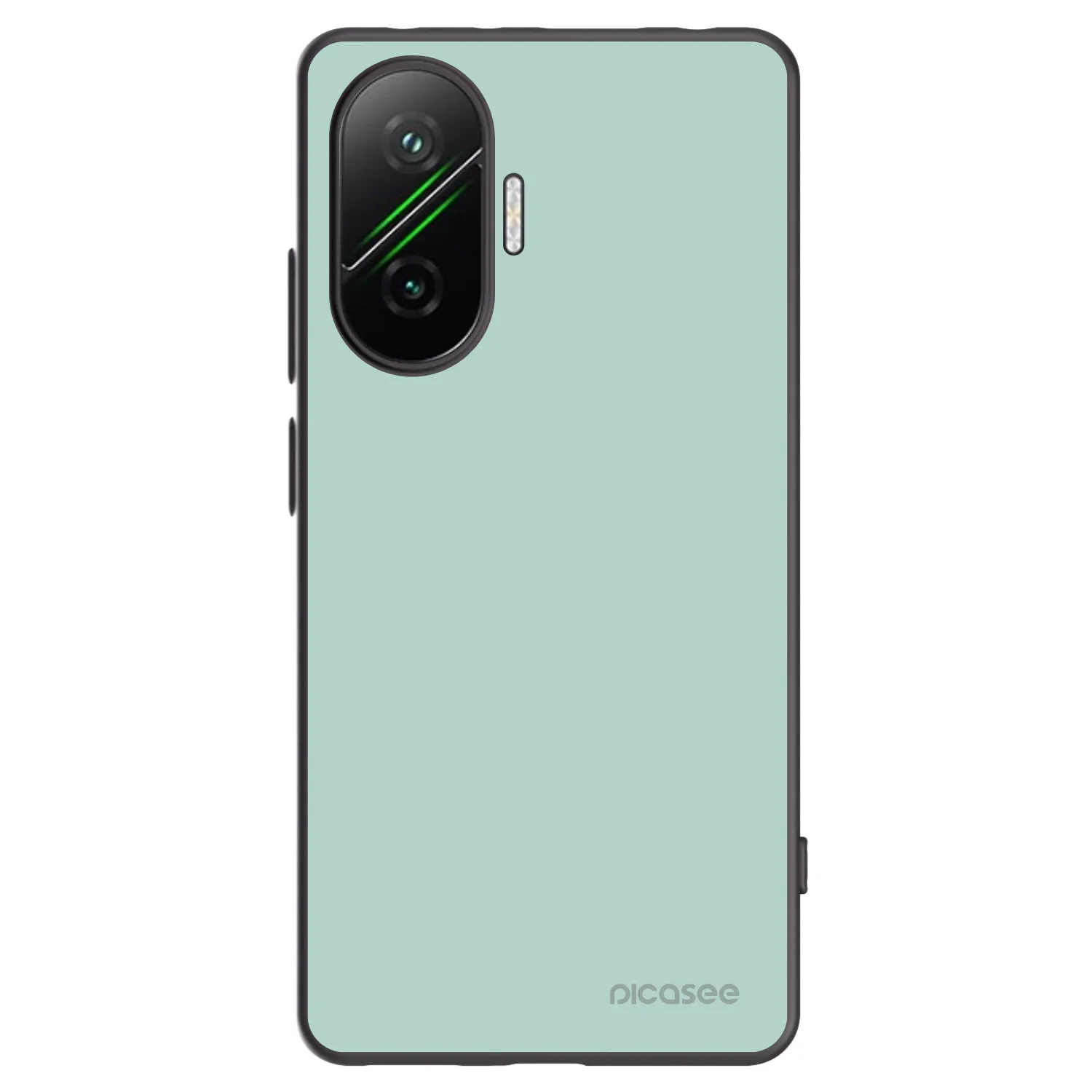 Picasee fekete szilikon tok az alábbi mobiltelefonokra Xiaomi Poco F7 5G - Pastel Charm