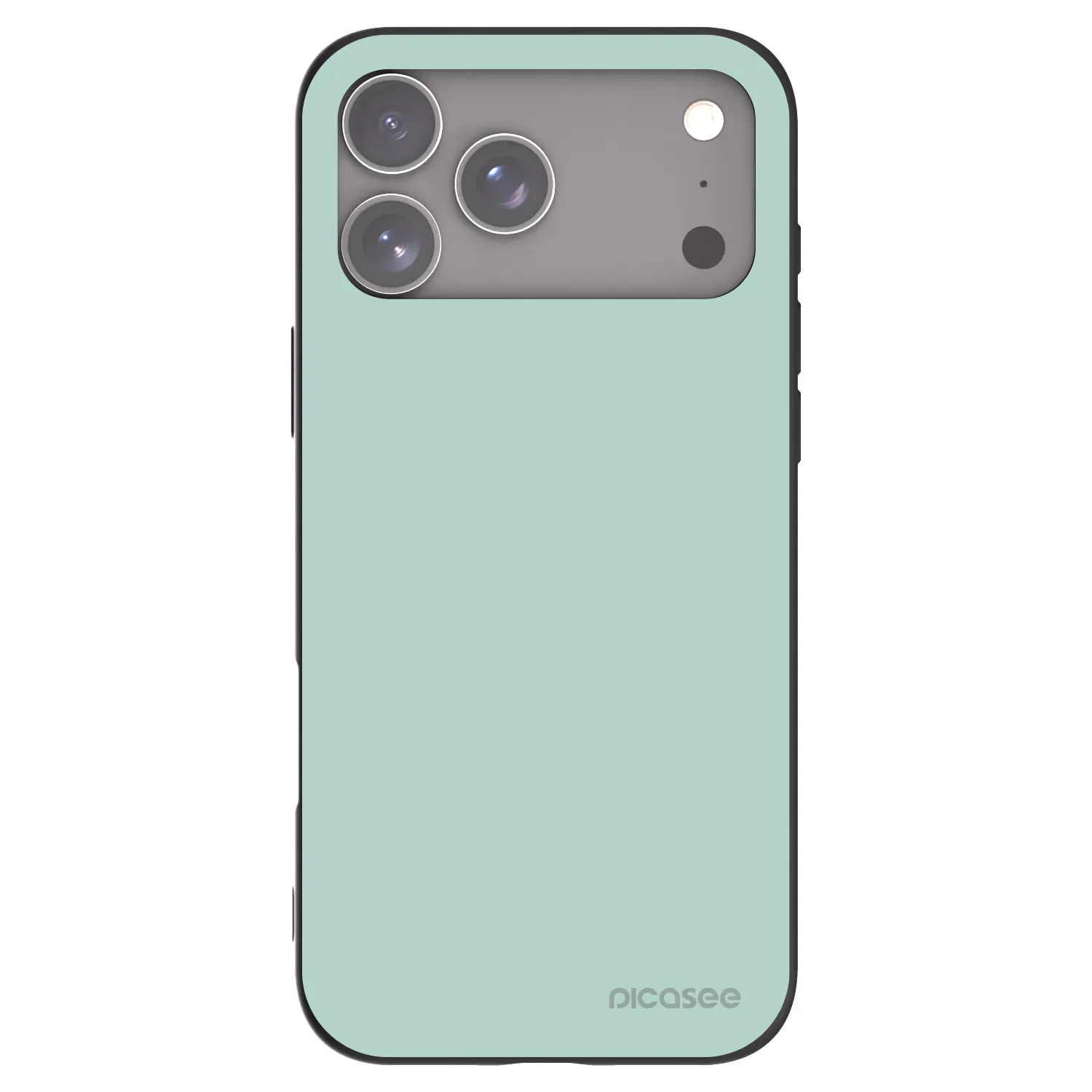 Picasee fekete szilikon tok az alábbi mobiltelefonokra Apple iPhone 17 Pro Max - Pastel Charm