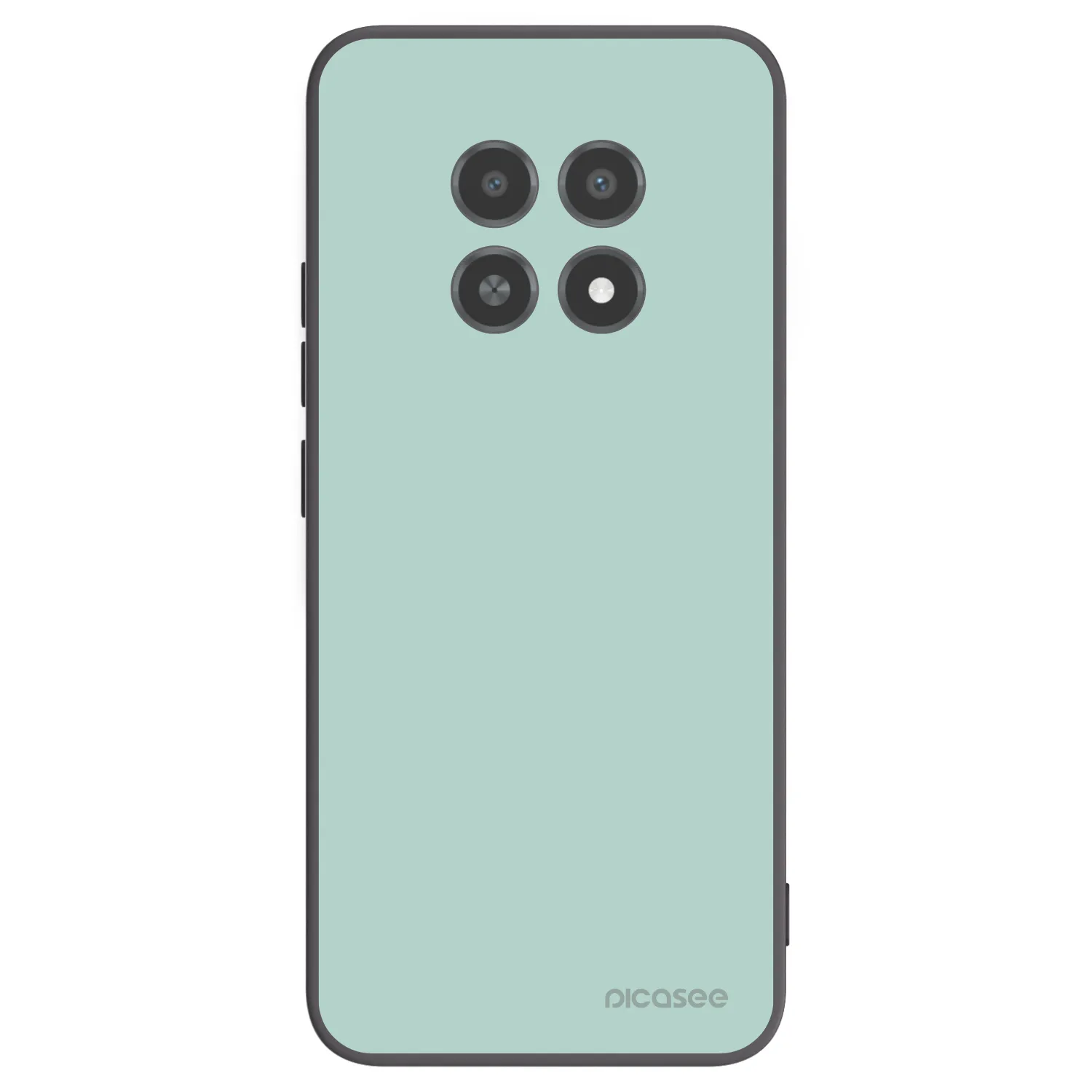 Picasee fekete szilikon tok az alábbi mobiltelefonokra Realme 12X - Pastel Charm