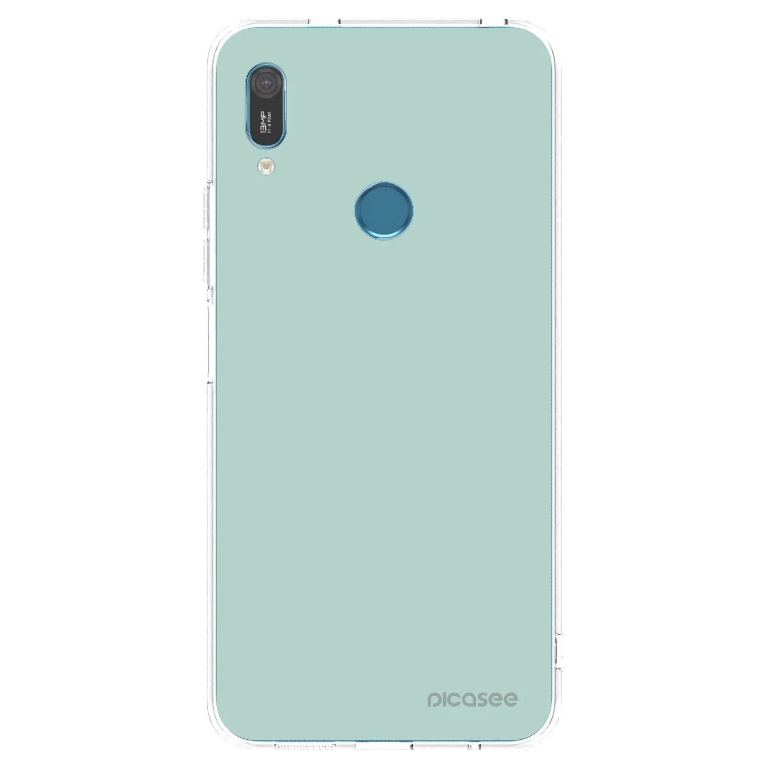 Picasee átlátszó szilikon tok az alábbi mobiltelefonokra Huawei Y6 2019 - Pastel Charm