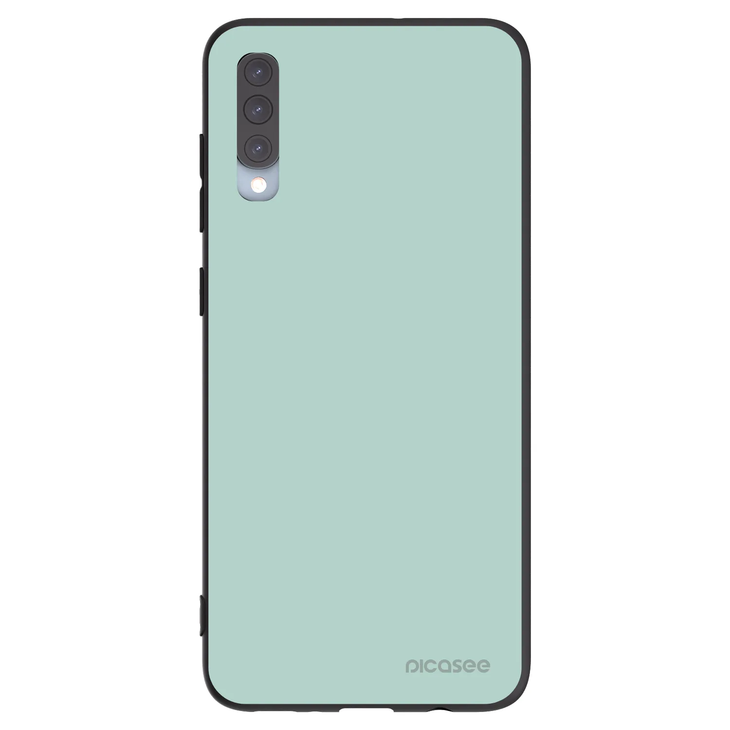 Picasee fekete szilikon tok az alábbi mobiltelefonokra Samsung Galaxy A70 A705F - Pastel Charm