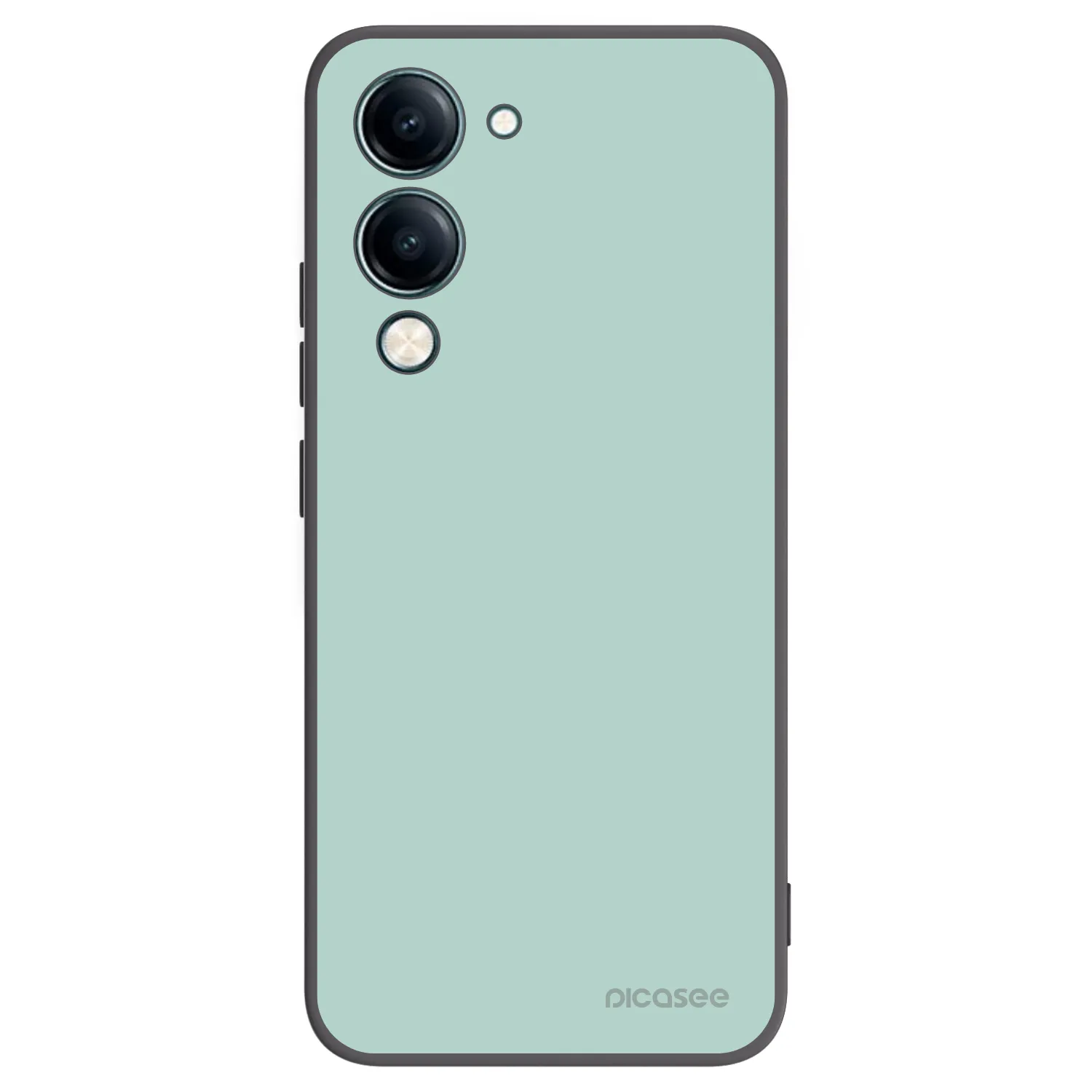 Picasee fekete szilikon tok az alábbi mobiltelefonokra Vivo Y29s 5G - Pastel Charm