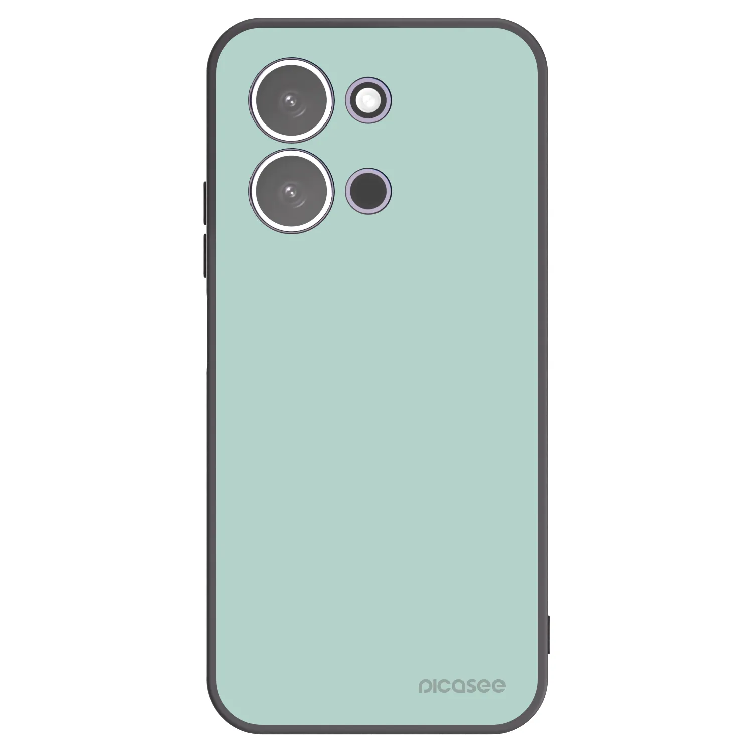 Picasee fekete szilikon tok az alábbi mobiltelefonokra Xiaomi Redmi 15C 5G - Pastel Charm