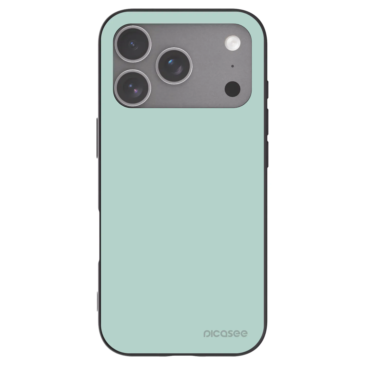 Picasee fekete szilikon tok az alábbi mobiltelefonokra Apple iPhone 18 Pro - Pastel Charm