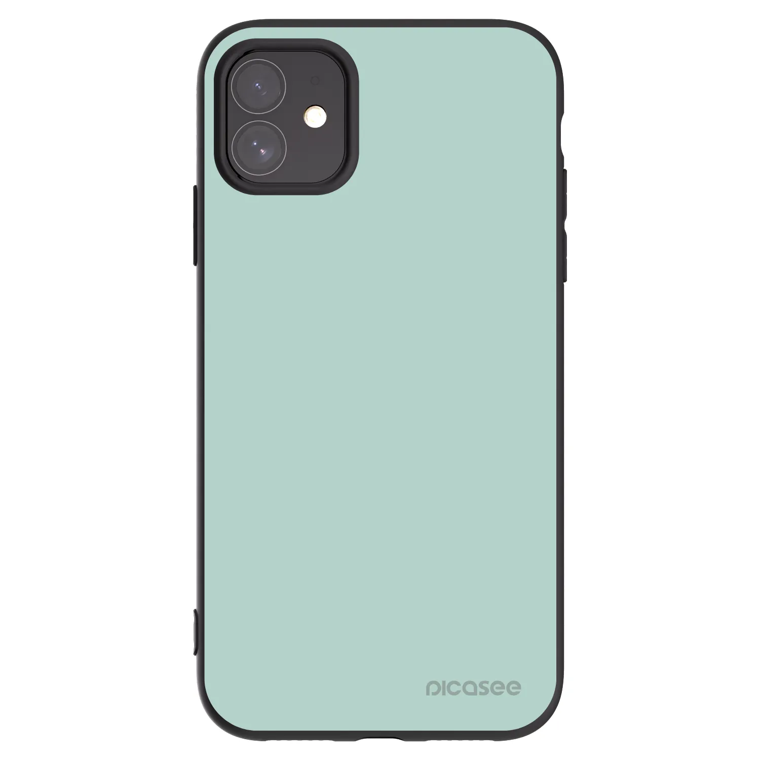 Picasee fekete szilikon tok az alábbi mobiltelefonokra Apple iPhone 11 - Pastel Charm