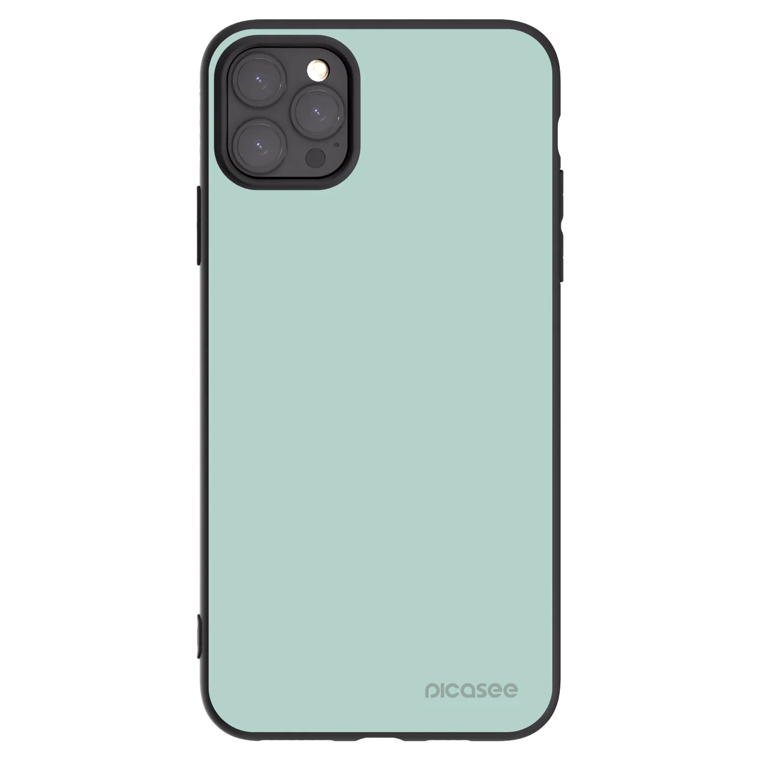 Picasee fekete szilikon tok az alábbi mobiltelefonokra Apple iPhone 11 Pro Max - Pastel Charm
