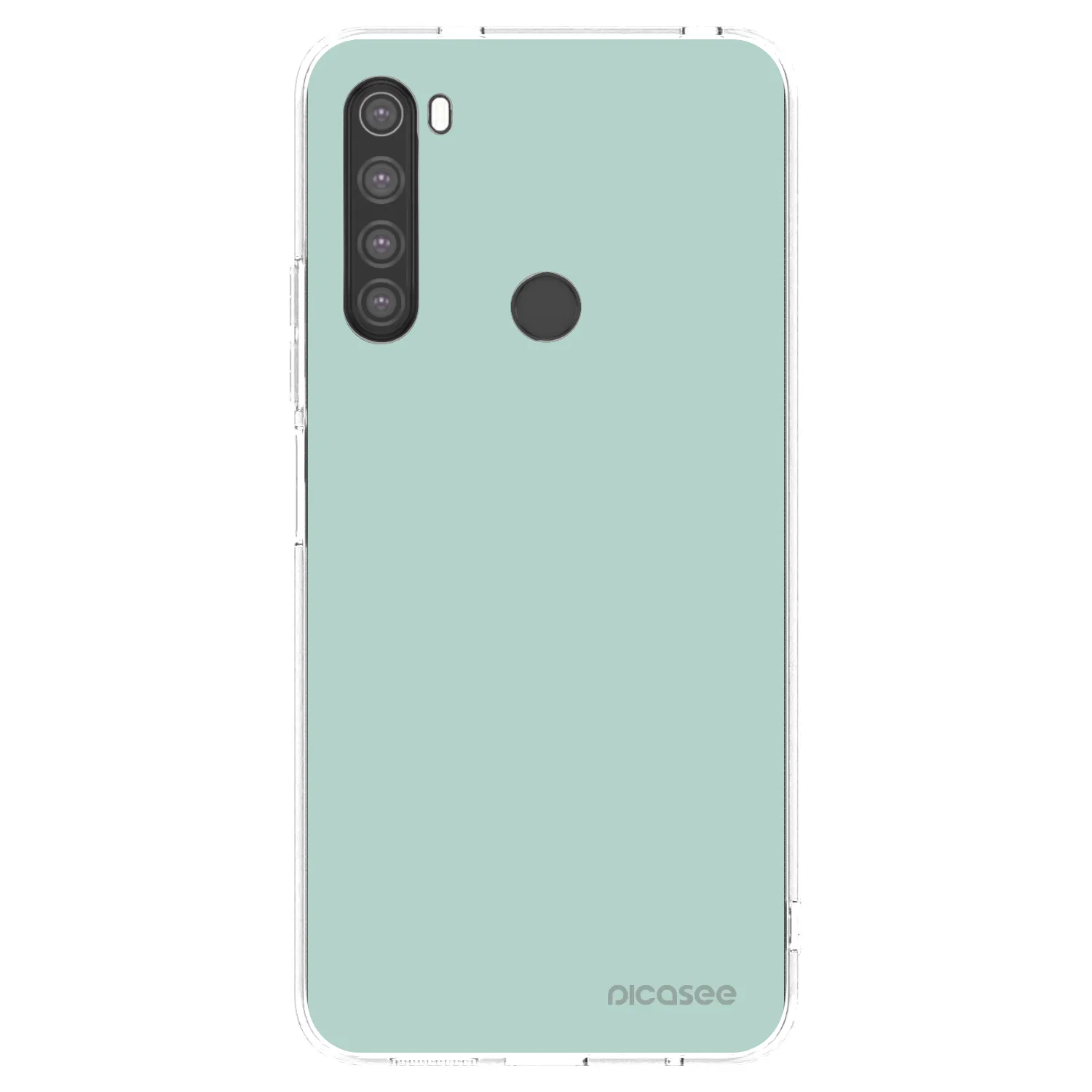 Picasee átlátszó szilikon tok az alábbi mobiltelefonokra Xiaomi Redmi Note 8 - Pastel Charm