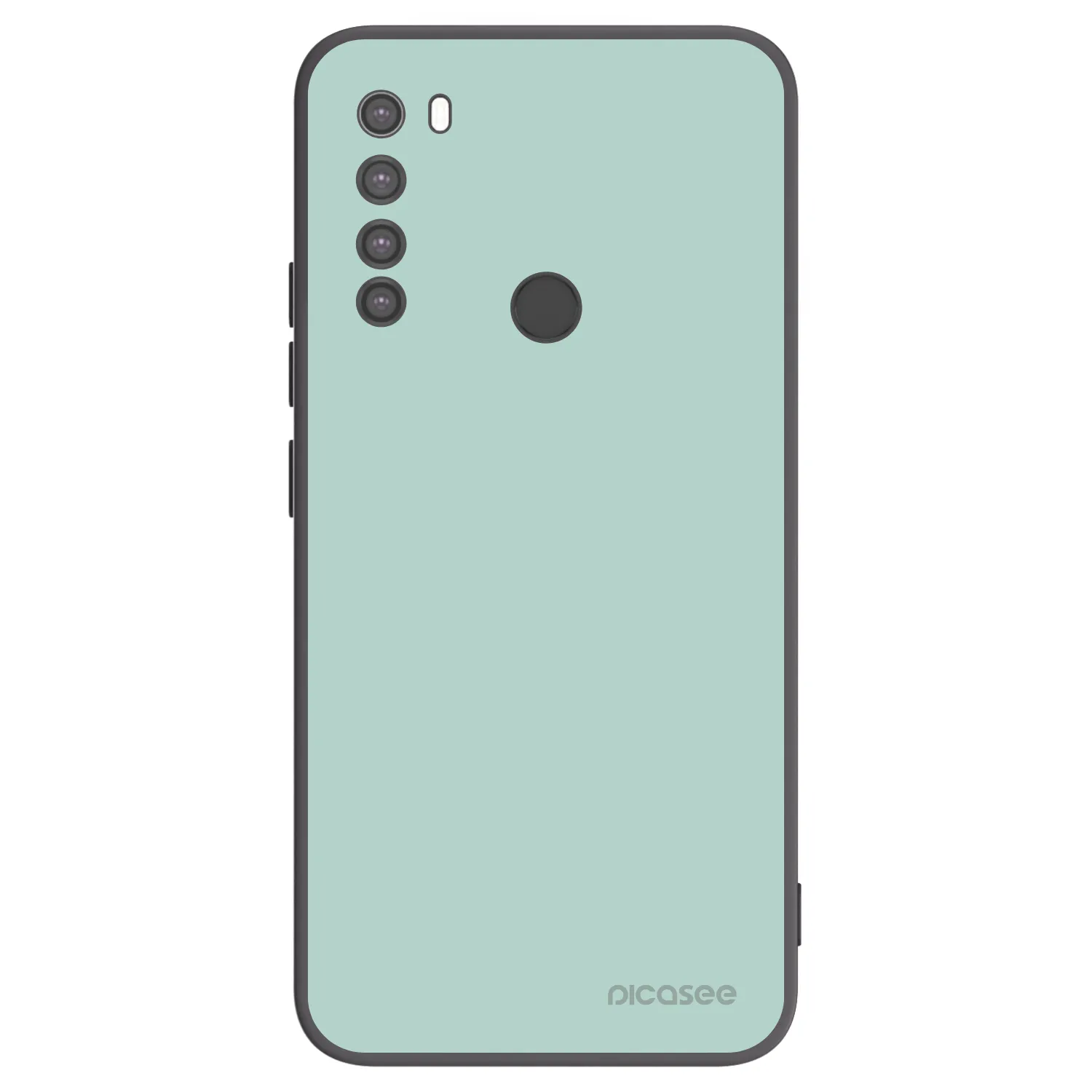 Picasee fekete szilikon tok az alábbi mobiltelefonokra Xiaomi Redmi Note 8 - Pastel Charm