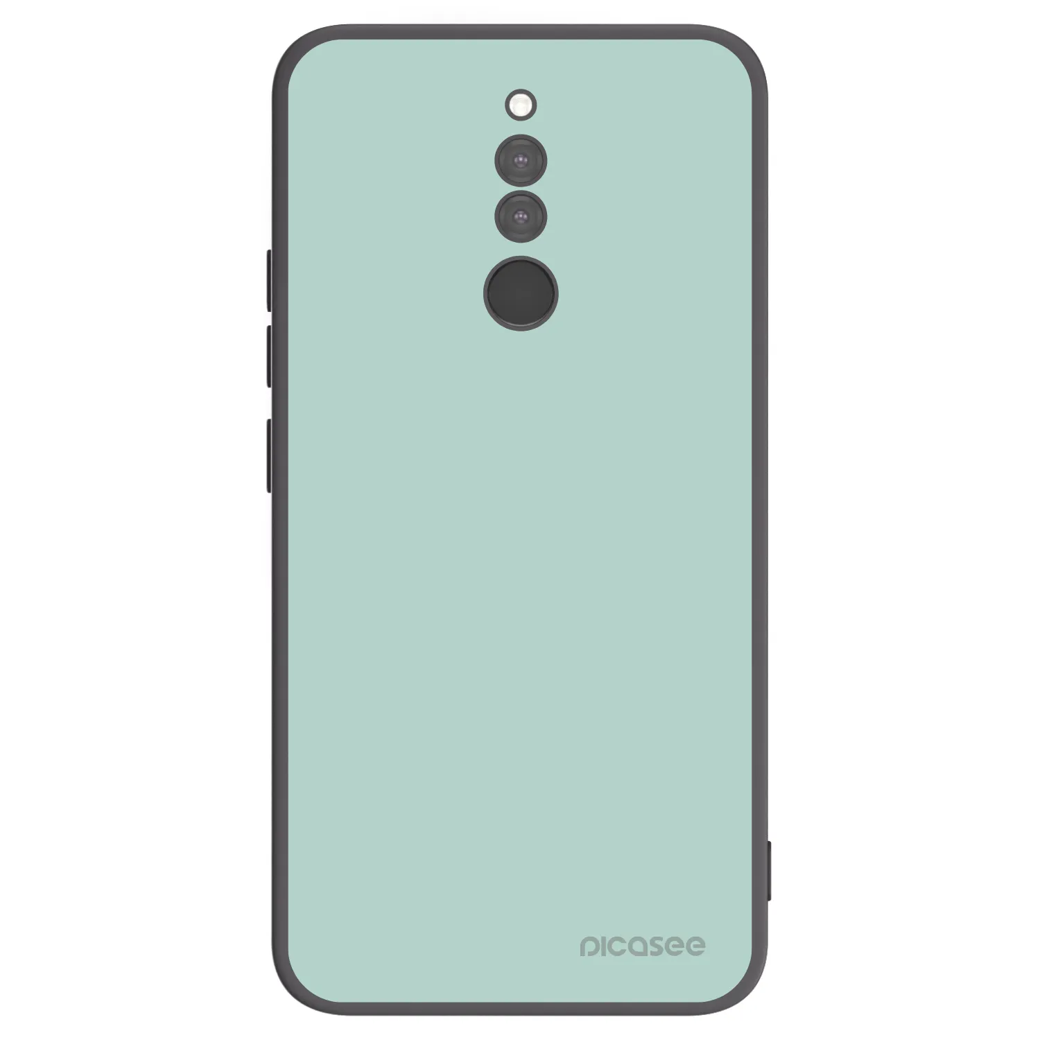 Picasee fekete szilikon tok az alábbi mobiltelefonokra Xiaomi Redmi 8 - Pastel Charm