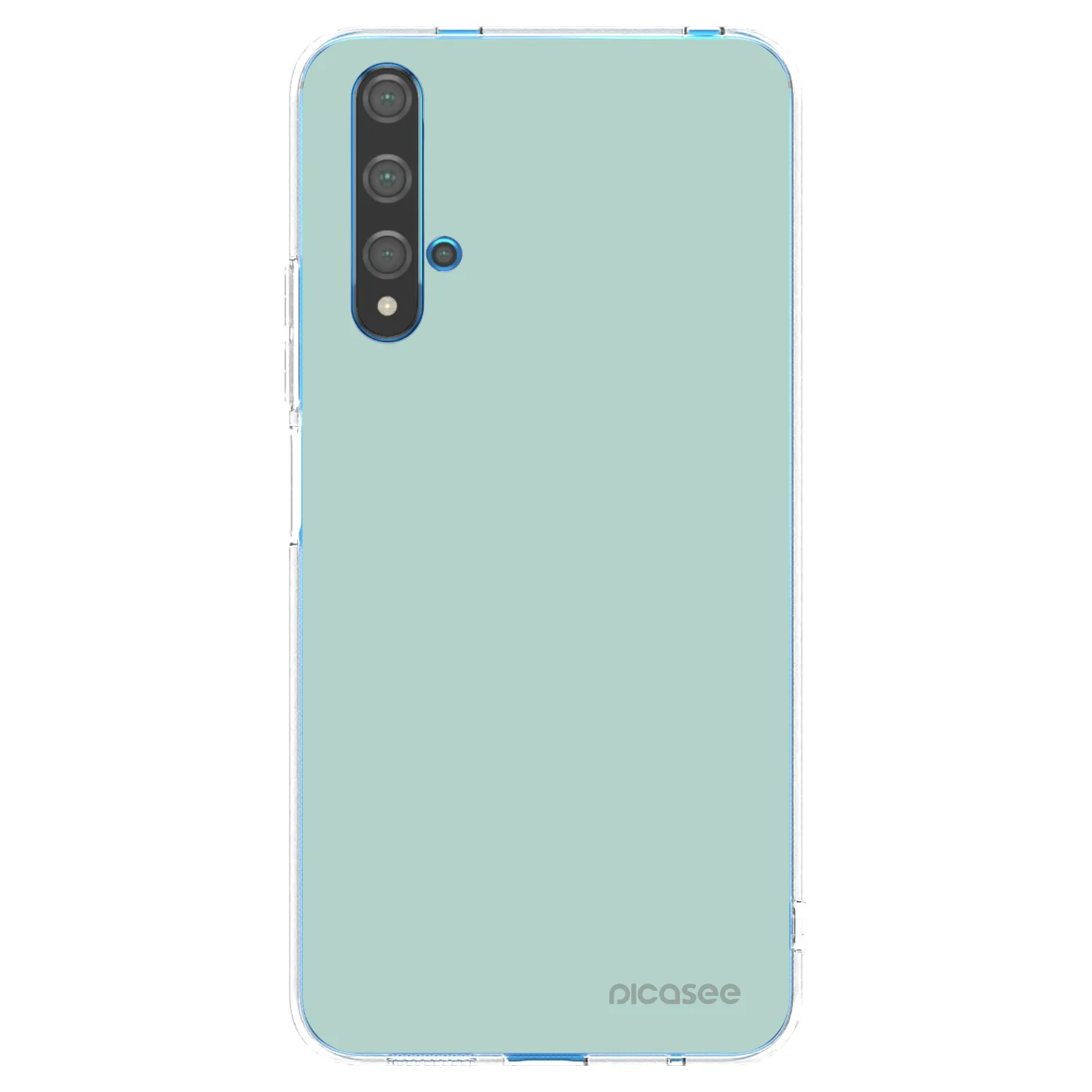 Picasee átlátszó szilikon tok az alábbi mobiltelefonokra Huawei Nova 5T - Pastel Charm