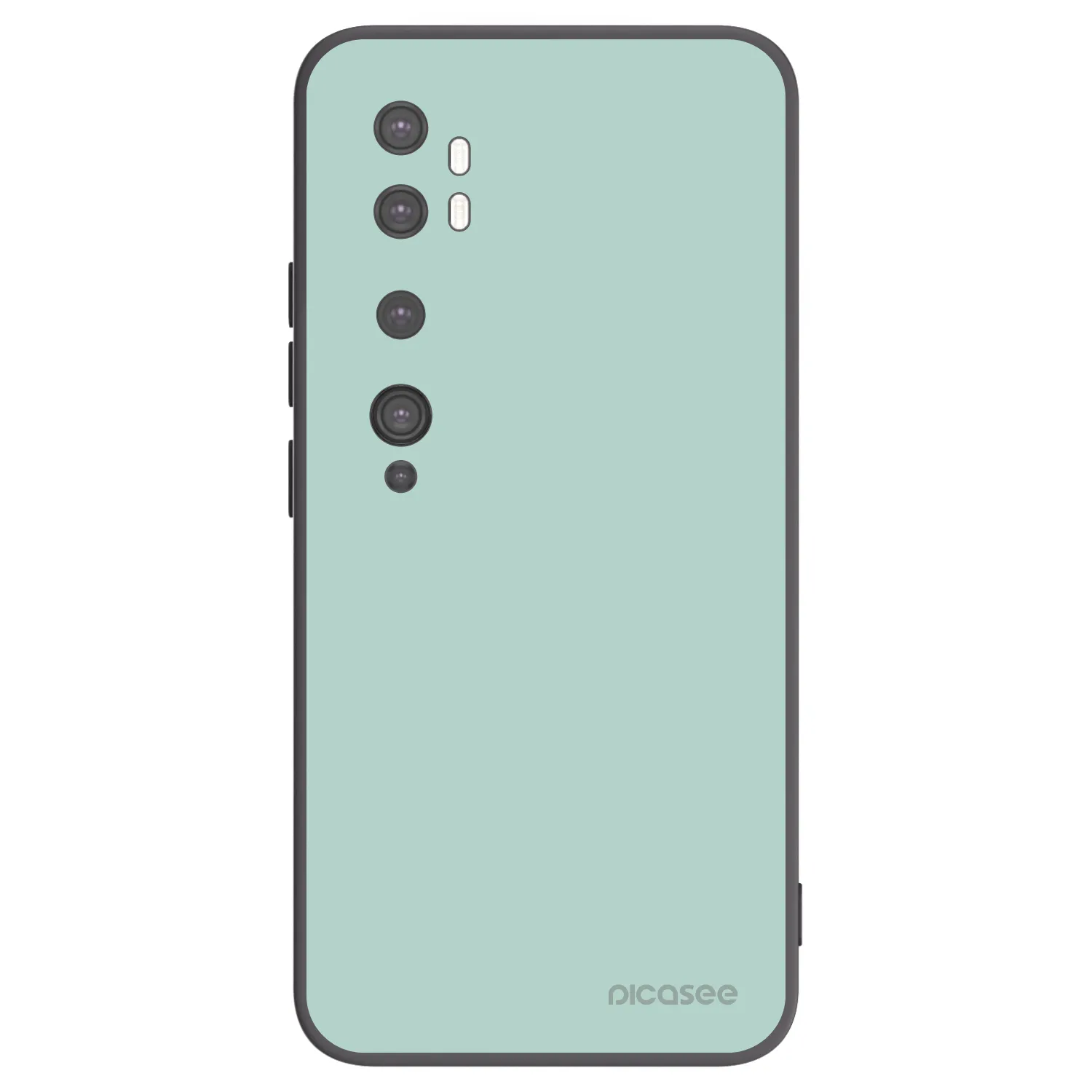 Picasee fekete szilikon tok az alábbi mobiltelefonokra Xiaomi Mi Note 10 (Pro) - Pastel Charm