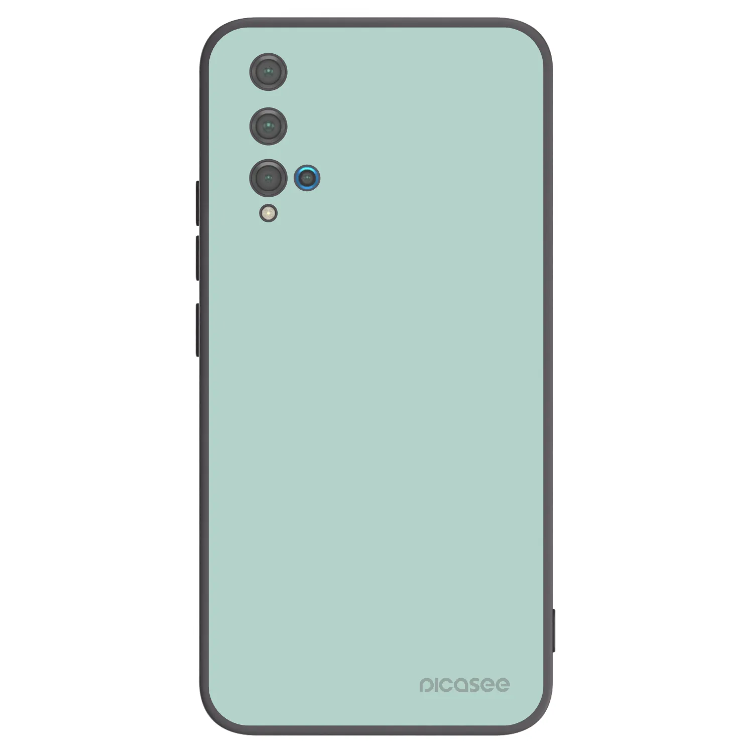 Picasee fekete szilikon tok az alábbi mobiltelefonokra Huawei Nova 5T - Pastel Charm