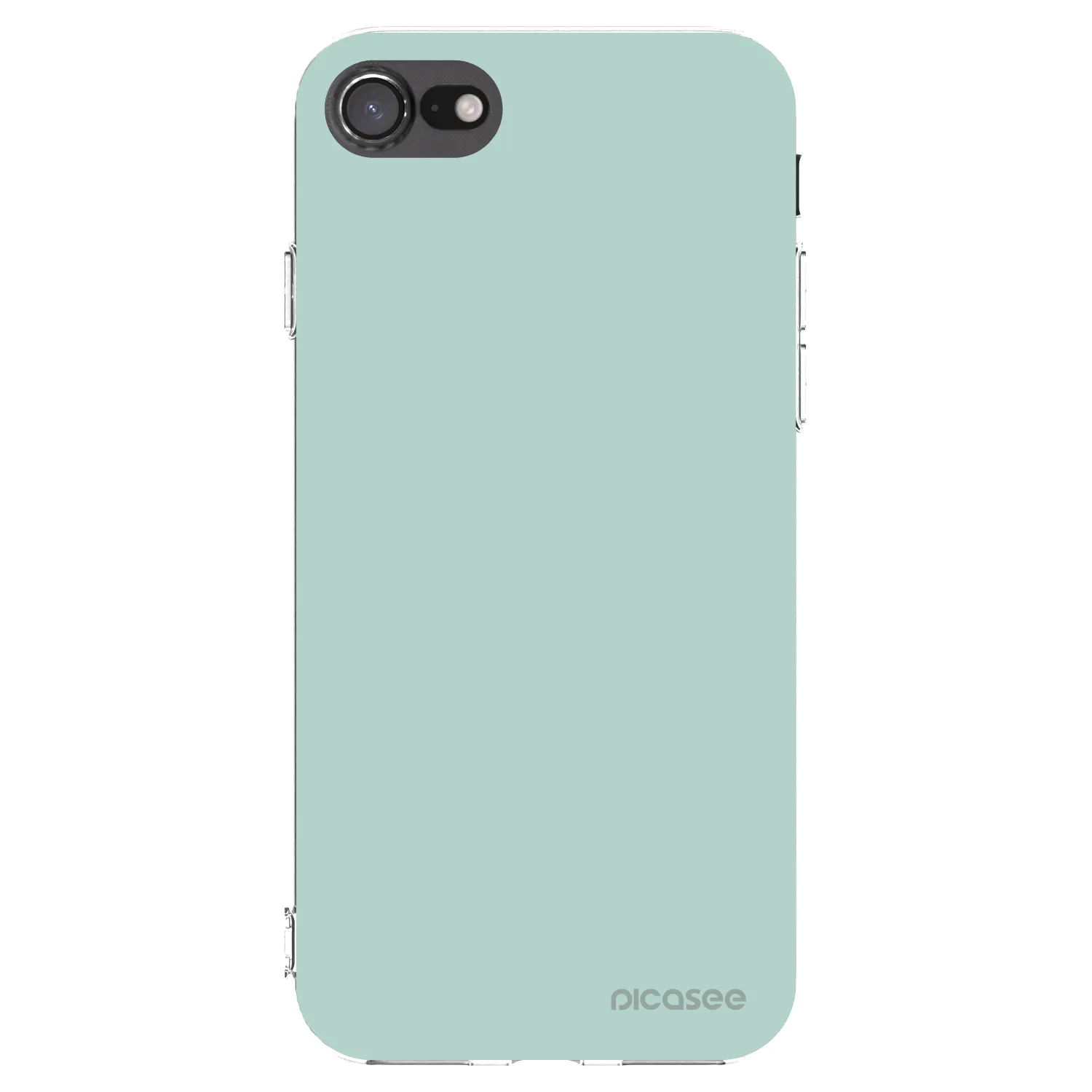 Picasee átlátszó szilikon tok az alábbi mobiltelefonokra Apple iPhone SE 2020 - Pastel Charm