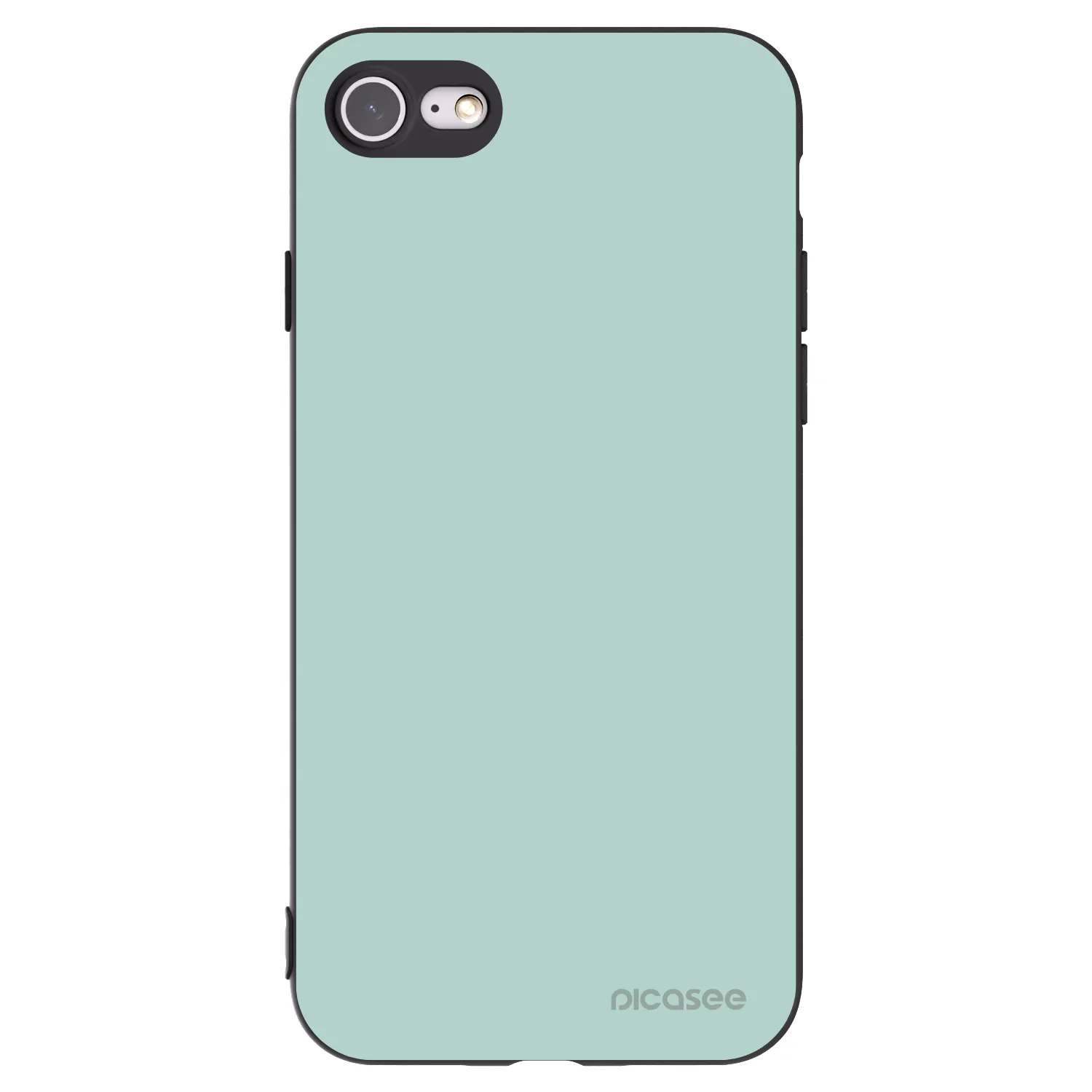 Picasee fekete szilikon tok az alábbi mobiltelefonokra Apple iPhone SE 2020 - Pastel Charm