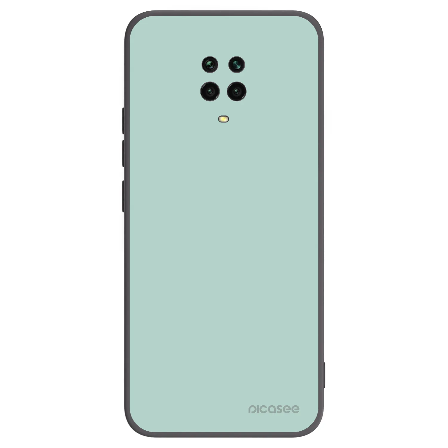 Picasee fekete szilikon tok az alábbi mobiltelefonokra Xiaomi Redmi Note 9S - Pastel Charm