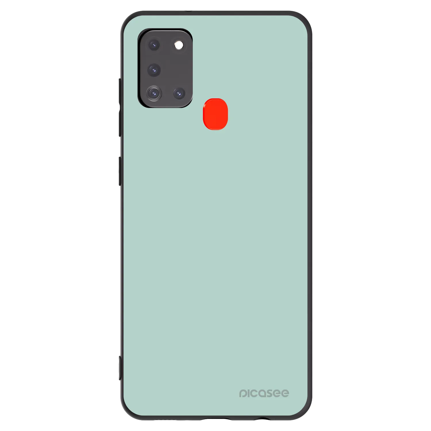 Picasee fekete szilikon tok az alábbi mobiltelefonokra Samsung Galaxy A21s - Pastel Charm