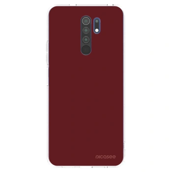 Picasee átlátszó szilikon tok az alábbi mobiltelefonokra Xiaomi Redmi 9 - Red Bliss