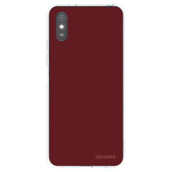 Picasee átlátszó szilikon tok az alábbi mobiltelefonokra Xiaomi Redmi 9A - Red Bliss