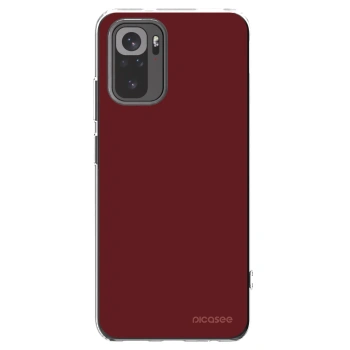 Picasee átlátszó szilikon tok az alábbi mobiltelefonokra Xiaomi Redmi Note 10 - Red Bliss