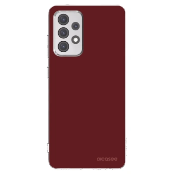 Picasee átlátszó szilikon tok az alábbi mobiltelefonokra Samsung Galaxy A52 5G A525F - Red Bliss