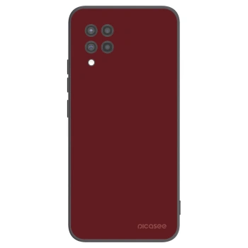 Picasee fekete szilikon tok az alábbi mobiltelefonokra Samsung Galaxy A42 A426B - Red Bliss