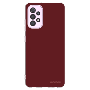 Picasee átlátszó szilikon tok az alábbi mobiltelefonokra Samsung Galaxy A32 5G A326B - Red Bliss