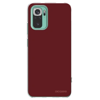 Picasee átlátszó szilikon tok az alábbi mobiltelefonokra Xiaomi Redmi Note 10 Pro - Red Bliss