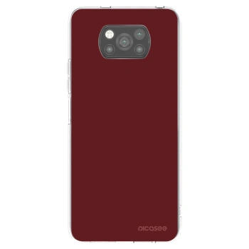 Picasee fekete szilikon tok az alábbi mobiltelefonokra Xiaomi Poco X3 Pro - Red Bliss