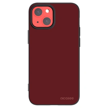 Picasee fekete szilikon tok az alábbi mobiltelefonokra Apple iPhone 13 mini - Red Bliss