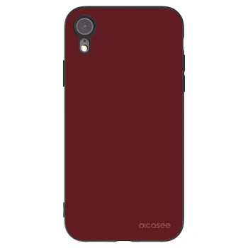 Picasee fekete szilikon tok az alábbi mobiltelefonokra Apple iPhone XR - Red Bliss