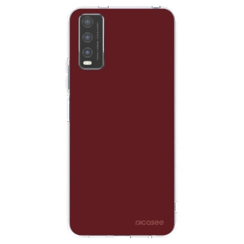 Picasee átlátszó szilikon tok az alábbi mobiltelefonokra Vivo Y20s - Red Bliss