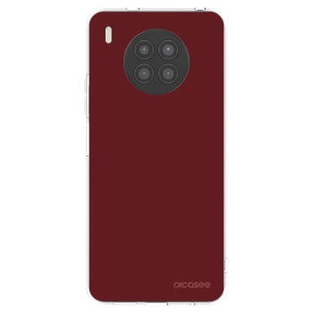 Picasee átlátszó szilikon tok az alábbi mobiltelefonokra Huawei Nova 8i - Red Bliss