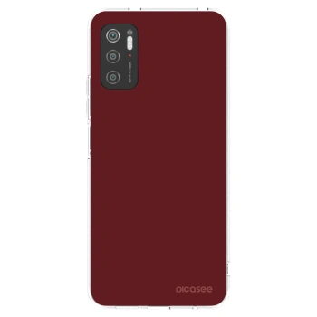 Picasee átlátszó szilikon tok az alábbi mobiltelefonokra Xiaomi Poco M3 Pro 5G - Red Bliss