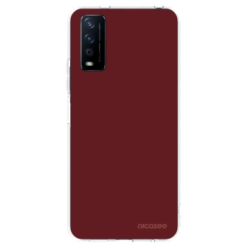 Picasee átlátszó szilikon tok az alábbi mobiltelefonokra Vivo Y11s - Red Bliss