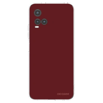 Picasee átlátszó szilikon tok az alábbi mobiltelefonokra Vivo Y33s - Red Bliss