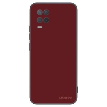 Picasee fekete szilikon tok az alábbi mobiltelefonokra Realme 8 5G - Red Bliss