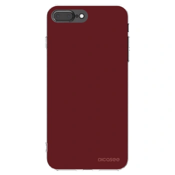 Picasee átlátszó szilikon tok az alábbi mobiltelefonokra Apple iPhone 8 Plus - Red Bliss