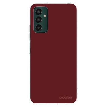 Picasee átlátszó szilikon tok az alábbi mobiltelefonokra Samsung Galaxy M13 M135F - Red Bliss