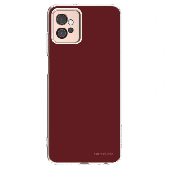 Picasee átlátszó szilikon tok az alábbi mobiltelefonokra Motorola Moto G32 - Red Bliss