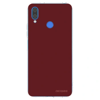 Picasee átlátszó szilikon tok az alábbi mobiltelefonokra Huawei Nova 3i - Red Bliss