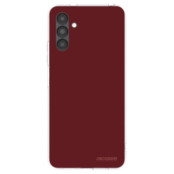 Picasee átlátszó szilikon tok az alábbi mobiltelefonokra Samsung Galaxy A04s A047F - Red Bliss