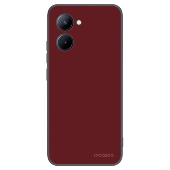 Picasee fekete szilikon tok az alábbi mobiltelefonokra Realme C33 (2023) - Red Bliss