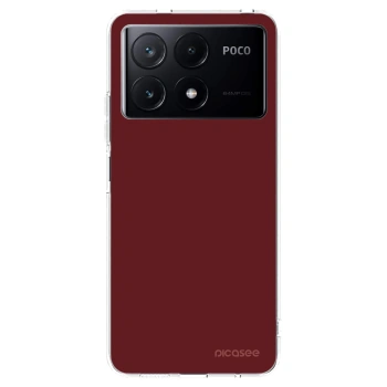 Picasee átlátszó szilikon tok az alábbi mobiltelefonokra Xiaomi Poco X6 Pro - Red Bliss