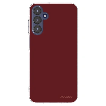 Picasee átlátszó szilikon tok az alábbi mobiltelefonokra Samsung Galaxy A15 A155F 4G - Red Bliss