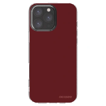 Picasee átlátszó szilikon tok az alábbi mobiltelefonokra Apple iPhone 16 Pro Max - Red Bliss