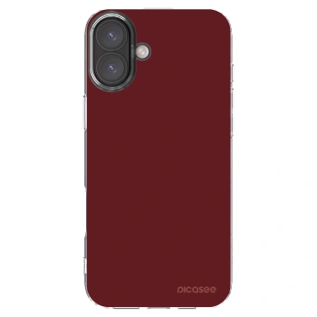 Picasee átlátszó szilikon tok az alábbi mobiltelefonokra Apple iPhone 16 Plus - Red Bliss