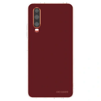 Picasee átlátszó szilikon tok az alábbi mobiltelefonokra Huawei P30 - Red Bliss