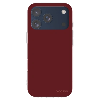 Picasee átlátszó szilikon tok az alábbi mobiltelefonokra Apple iPhone 17 Pro - Red Bliss