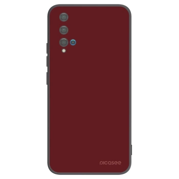 Picasee fekete szilikon tok az alábbi mobiltelefonokra Huawei Nova 5T - Red Bliss